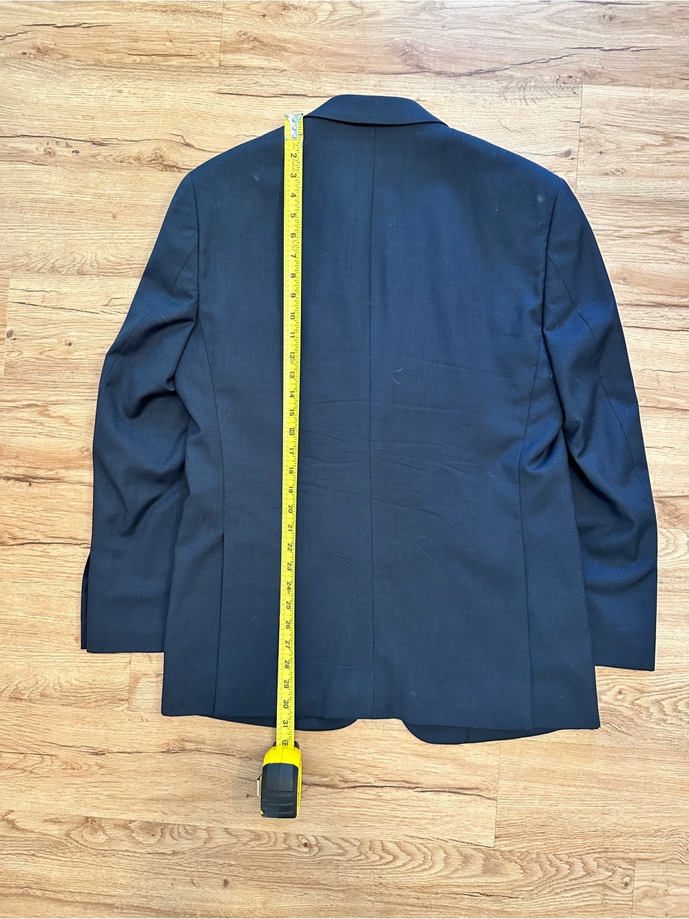 Pronto Uomo Men’s Navy Suiting Tailored Blazer - Picture 9 of 11